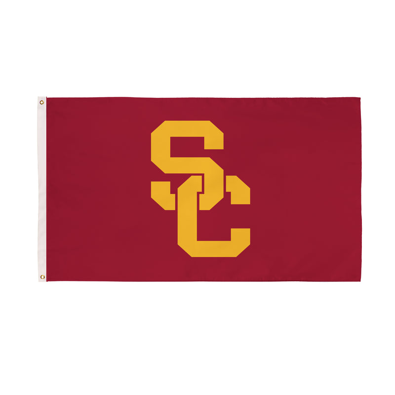 3'x5' Single Sided Flag w/ 2 Grommets, University of Southern California,17997