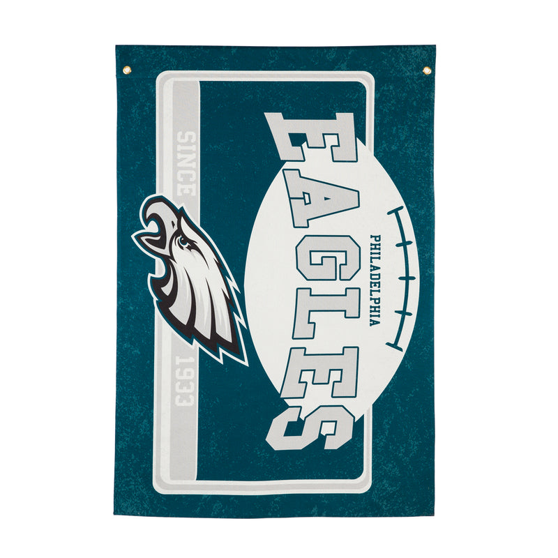 Philadelphia Eagles, Linen Estate Flag,17l3823