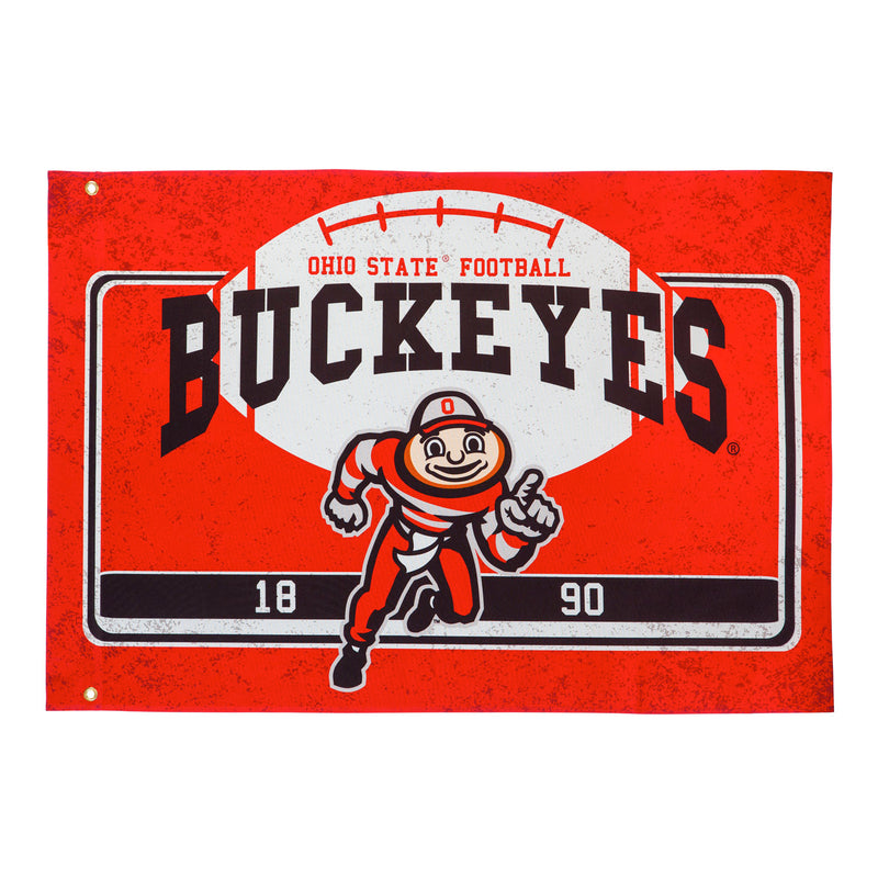 Ohio State University, Linen Estate Flag,17l973