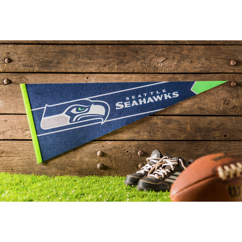 Seattle Seahawks, Pennant Flag,19f3827pf