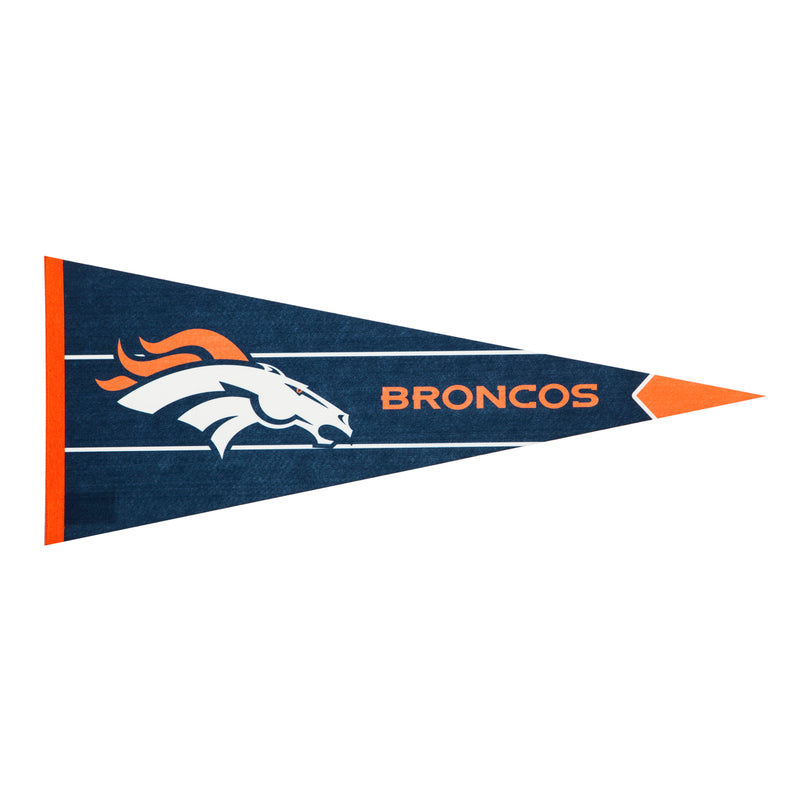 Denver Broncos, Pennant Flag,19f3809pf