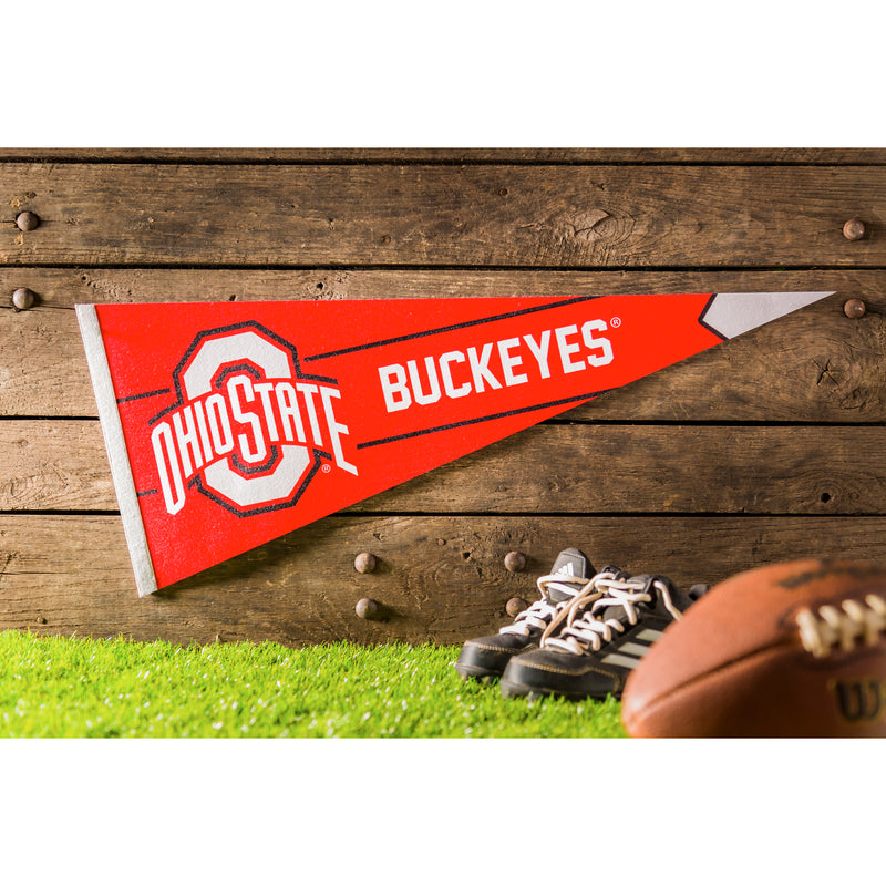 Ohio State University, Pennant Flag,19f973pf