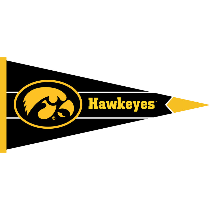 University of Iowa, Pennant Flag,19f980pf