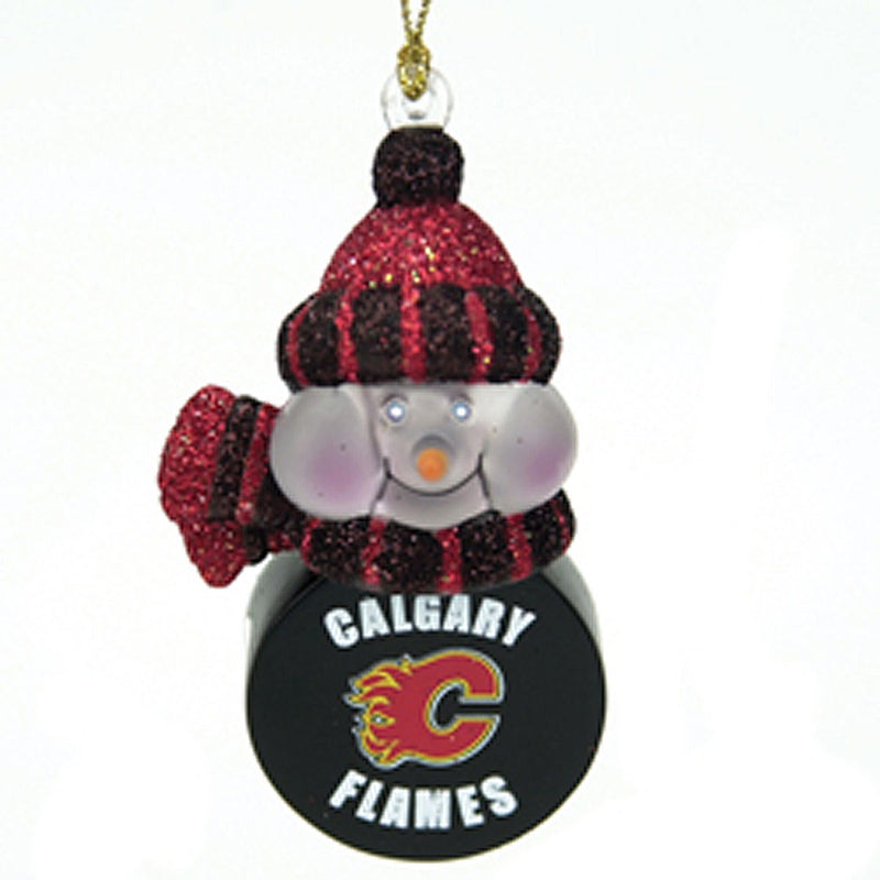Fans With Pride All-Star Light-Up Snowman Calgary Flames, 2'' x 4 '' x 2'' inches