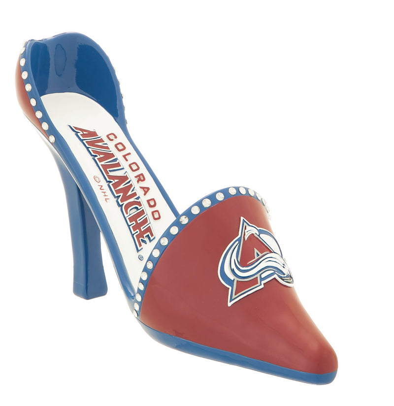 Decorative Team Shoe Wine Bottle Holder, Colorado Avalanche,2bhs4356