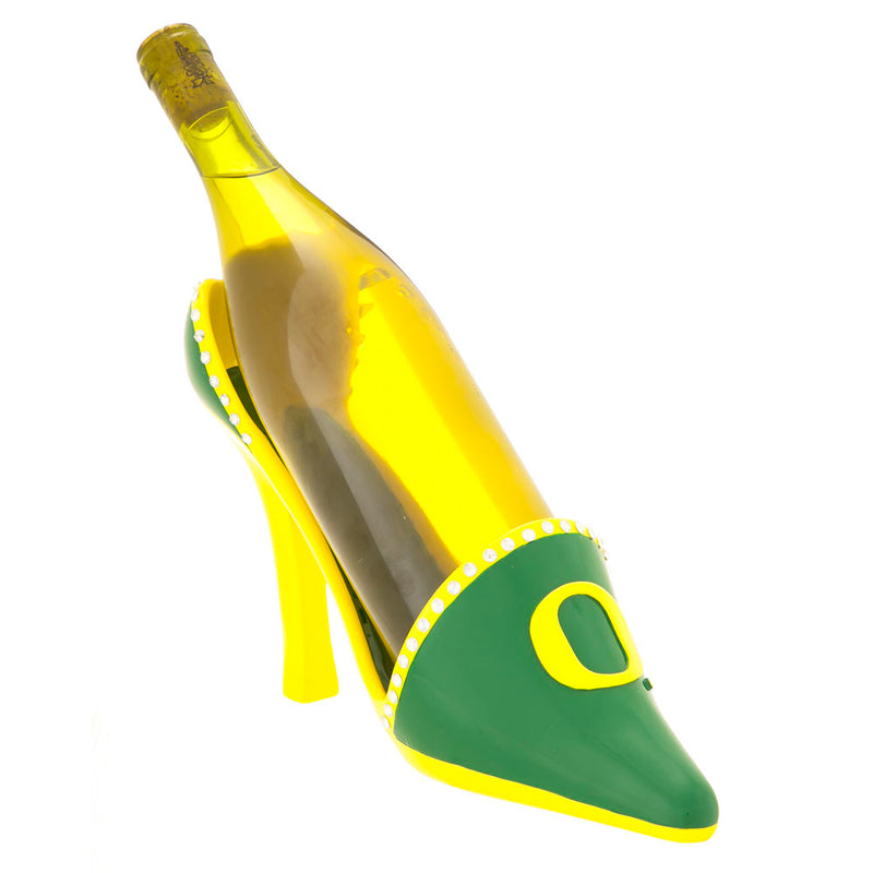 Decorative Team Shoe Wine Bottle Holder, University of Oregon,2bhs986