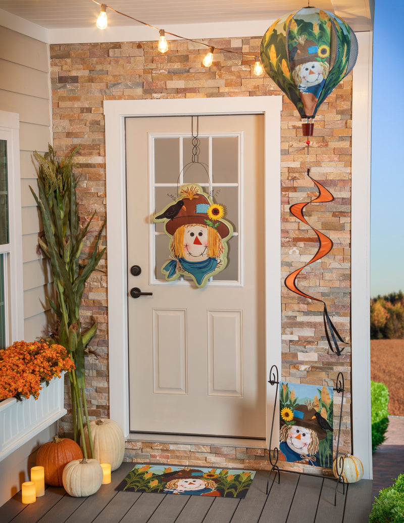 Scarecrow and Friend Estate Door Décor,2deb2577