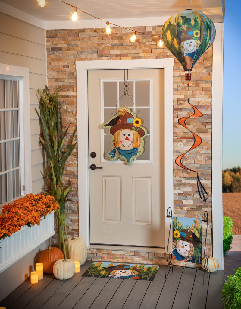 Scarecrow and Friend Estate Door Décor,2deb2577