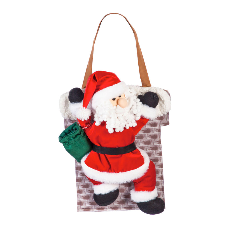 Santa Claus is Coming Motion Door Décor,2dh1635mbl