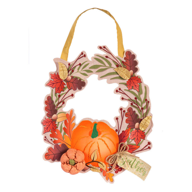 Autumn Gather Door Décor,2dhb1624