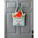 Spring Floral Cardinal Door Decor,2dhb1735