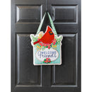 Spring Floral Cardinal Door Decor,2dhb1735