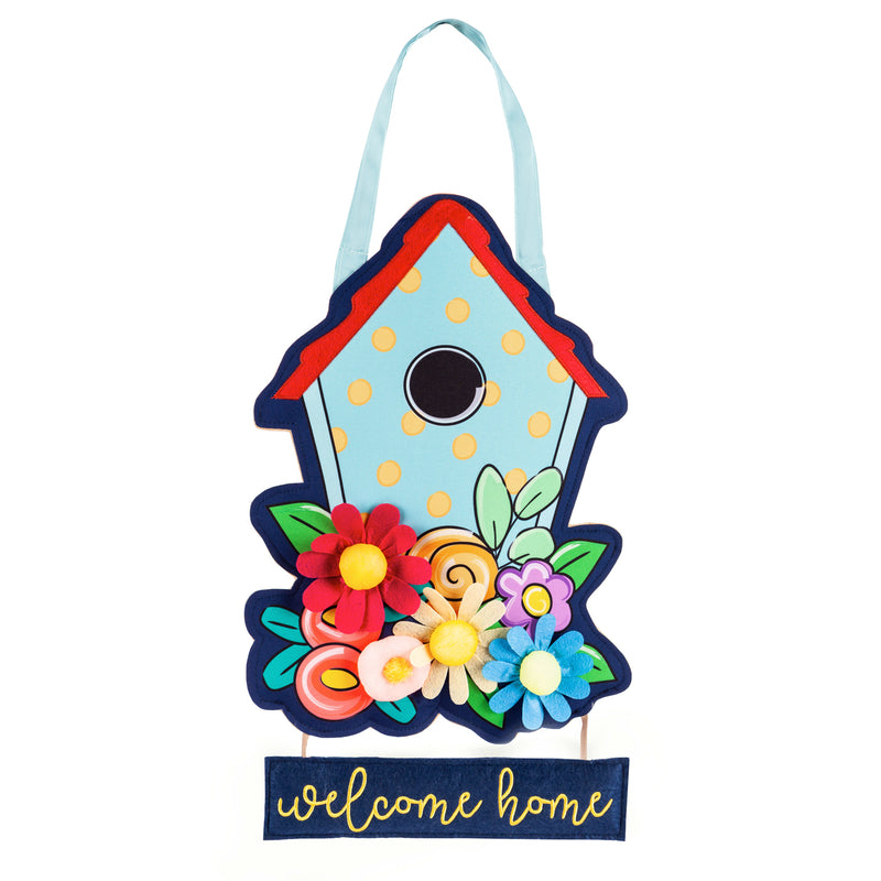 Welcome Home Birdhouse Door Décor,2dhb1736