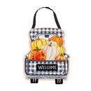 Pumpkin Plaid Truck Door Decor,2dhb1758