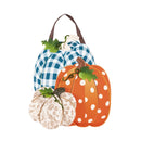 Patterned Pumpkin Trio Door Decor,2dhb1765