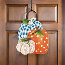 Patterned Pumpkin Trio Door Decor,2dhb1765