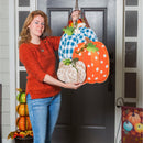 Patterned Pumpkin Trio Door Decor,2dhb1765