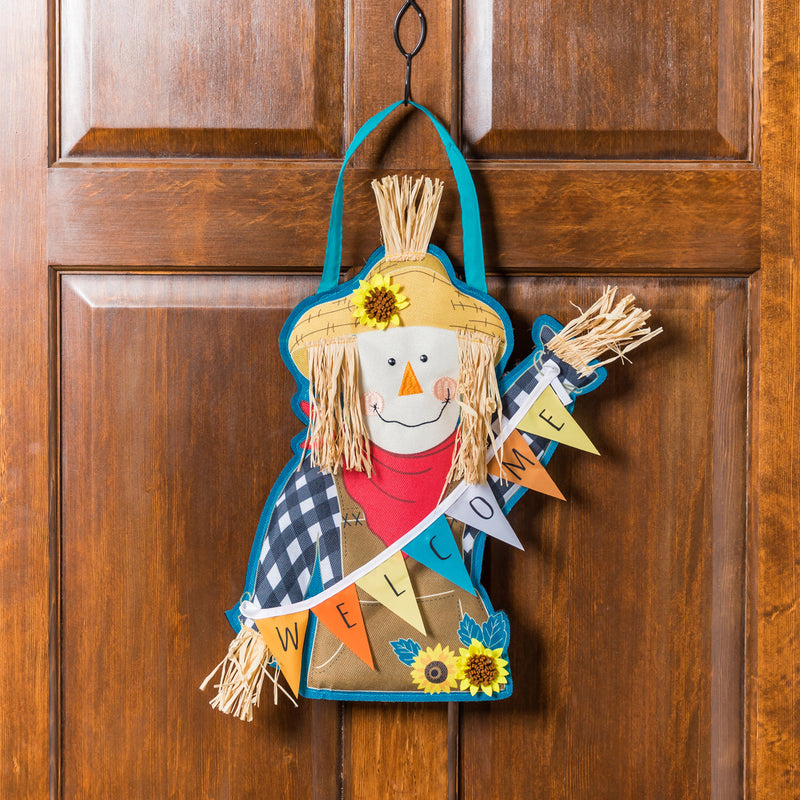 Scarecrow Welcome Door Décor,2dhb1778