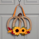 Pumpkin Door Decor,2dhb2413