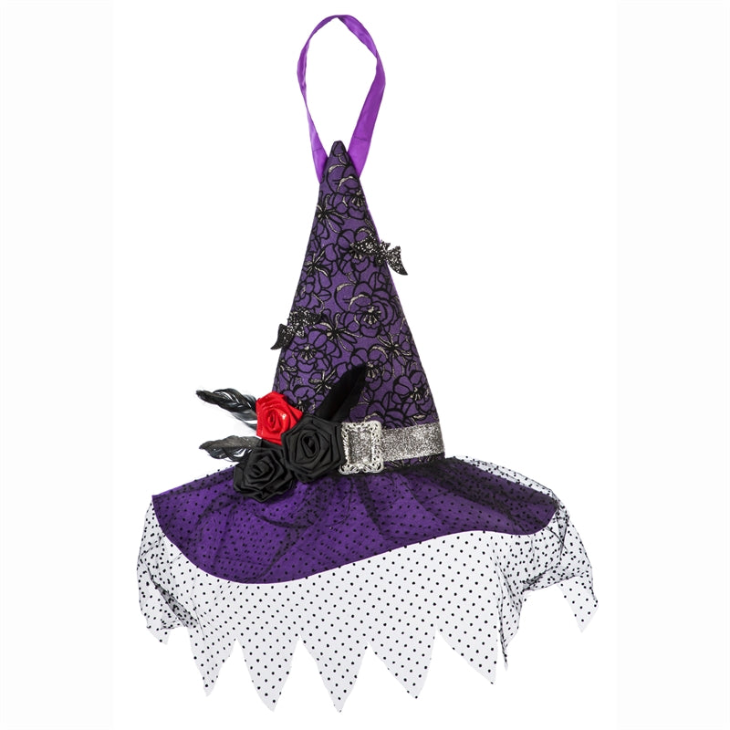 Elegant Witch Hat Door Décor,2dhbe1512