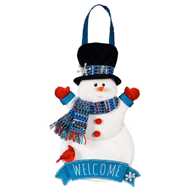 Snowman Welcome Door Décor,2dhbe1617