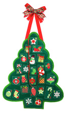 Christmas Advent Felt Door Decor,2dhf1080bl