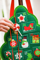 Christmas Advent Felt Door Decor,2dhf1080bl