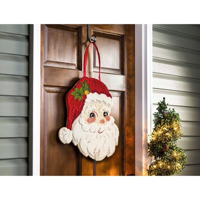 Santa Hooked Door Décor,2dhp1607