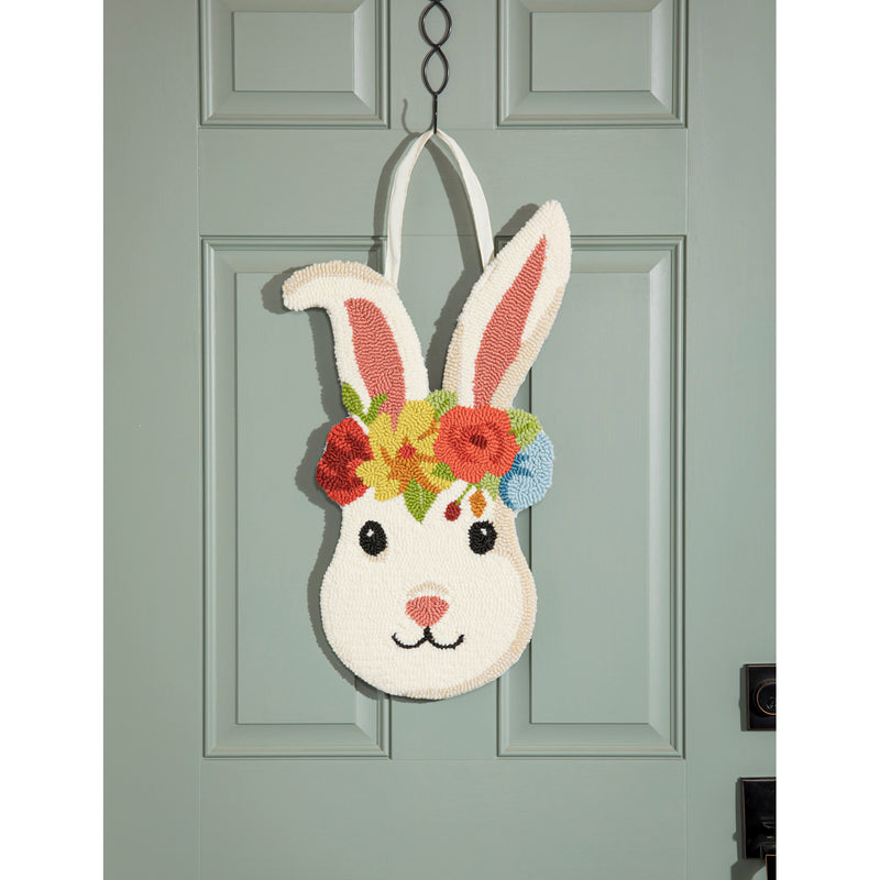 Spring Bunny Hooked Door Décor,2dhp2380