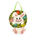 Hanging Bunny Hooked Door Decor,2dhp2496
