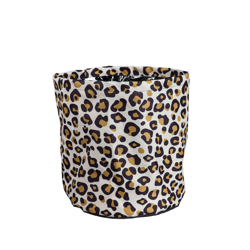 Animal Print Round Fabric Planters, Set of 3,2fp006