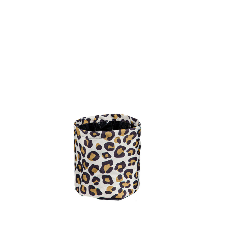 Animal Print Round Fabric Planters, Set of 3,2fp006