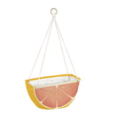 Citrus Fruit Hanging Fabric Planters, Set of 3,2fp035