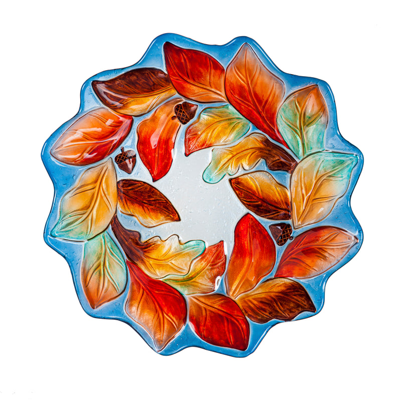 Leaf Edge Bird Bath,2gb7081