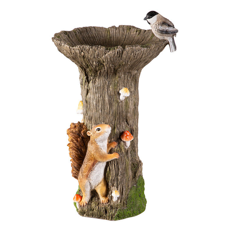 Animal Wooden Bird Bath,2gb7225