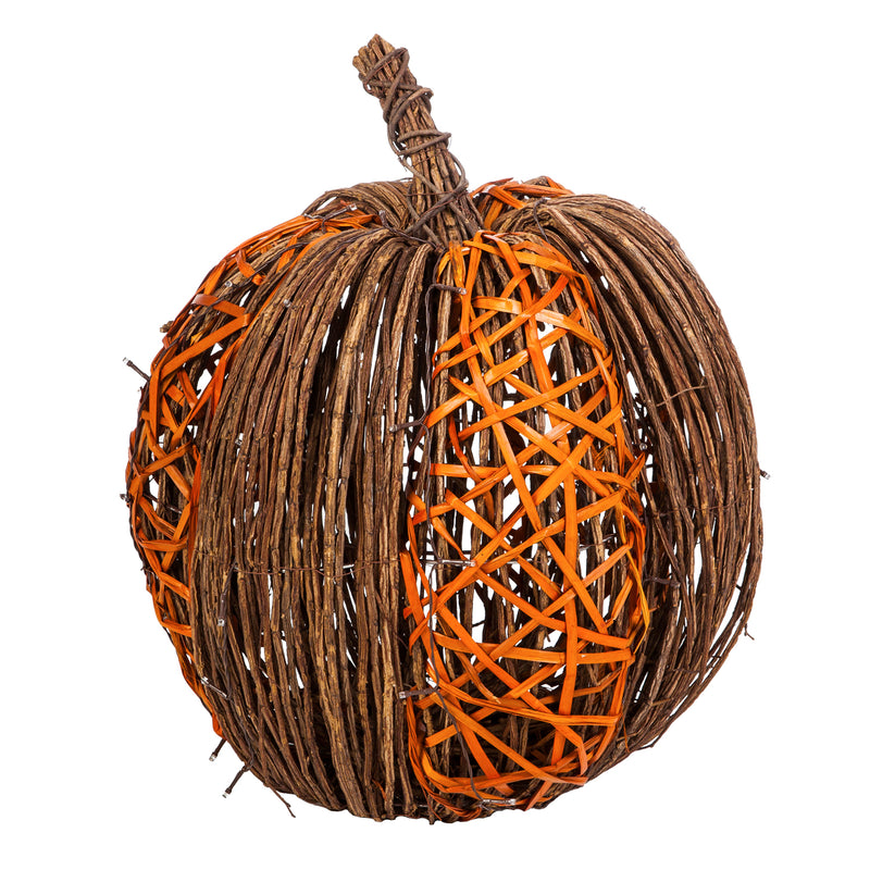 Lighted Vine Pumpkin,2la1167