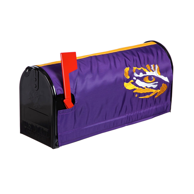 Evergreen NCAA LSU Tigers Mailbox Cover, Team Colors, One Size