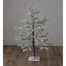 Lighted Snowy Pine Tree with 48 Lights, 3'H,2phl045