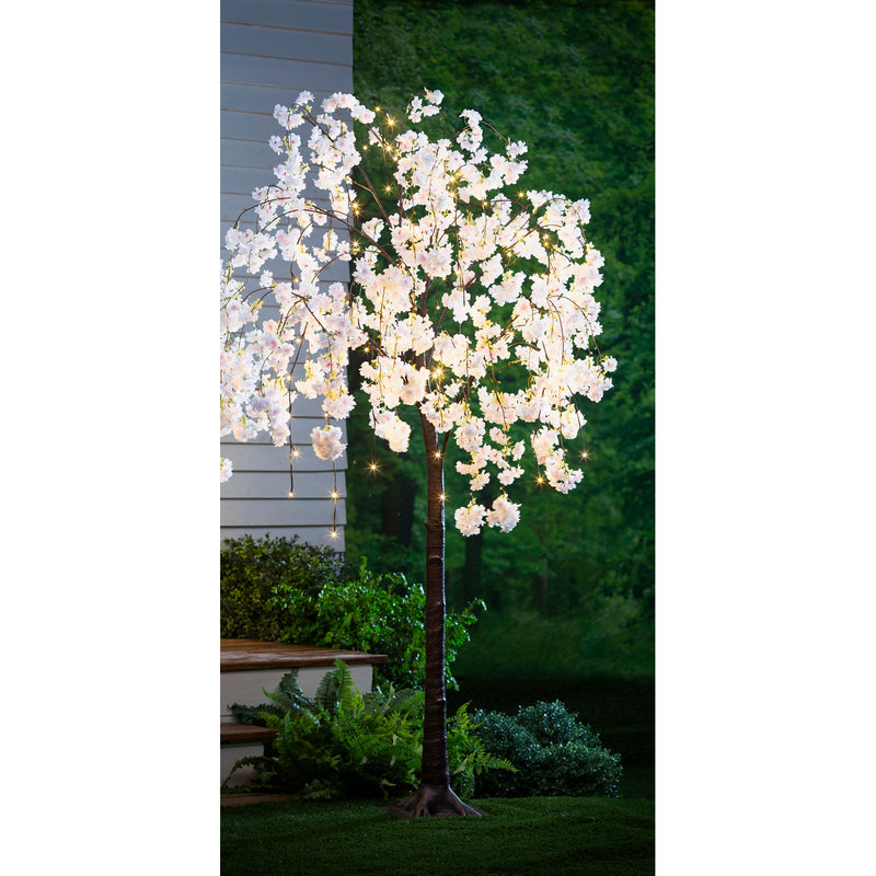 Weeping Cherry Tree  84 LED Lights, 6',2phl081