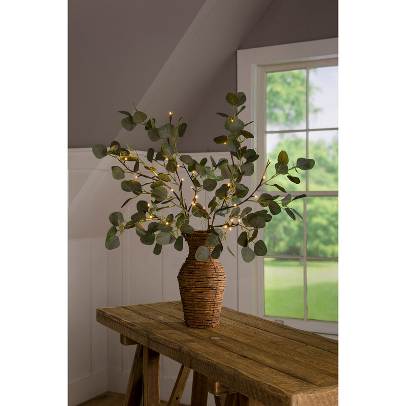 Eucalyptus Branch, 32 LED Lights Set of 2,2phl086