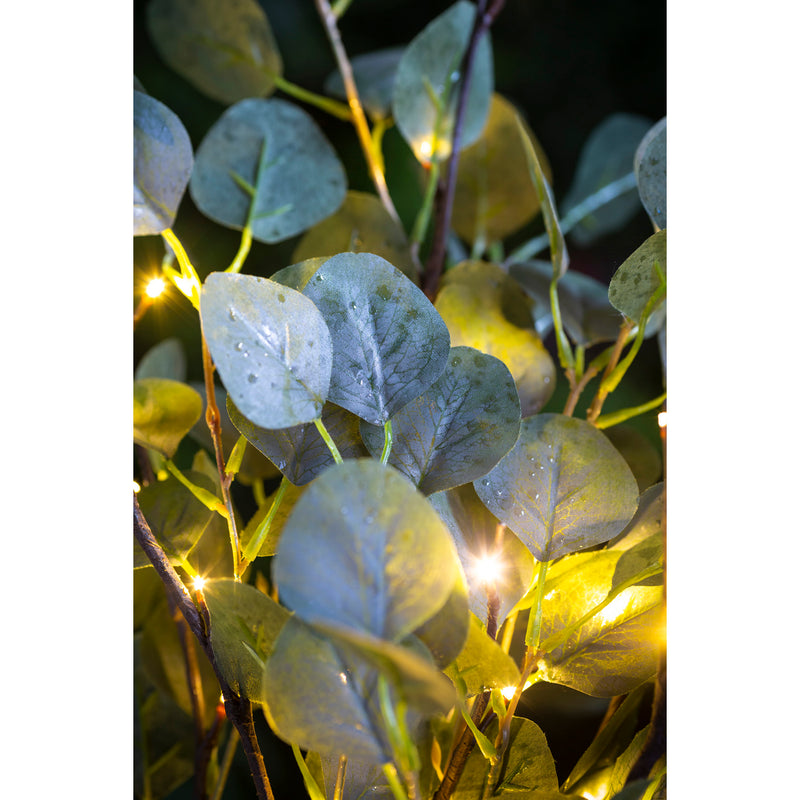 Eucalyptus Branch, 32 LED Lights Set of 2,2phl086