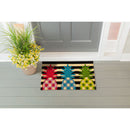Black and White Pineapple Coir Mat,2rm1100