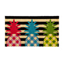 Black and White Pineapple Coir Mat,2rm1100