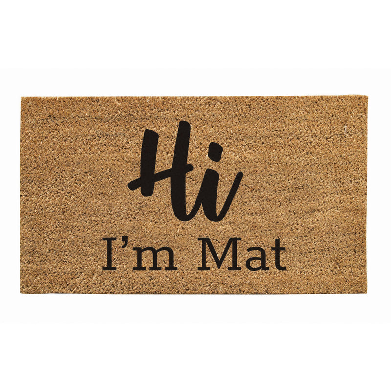 Classic Door Humor Coir Mat,2rm1301