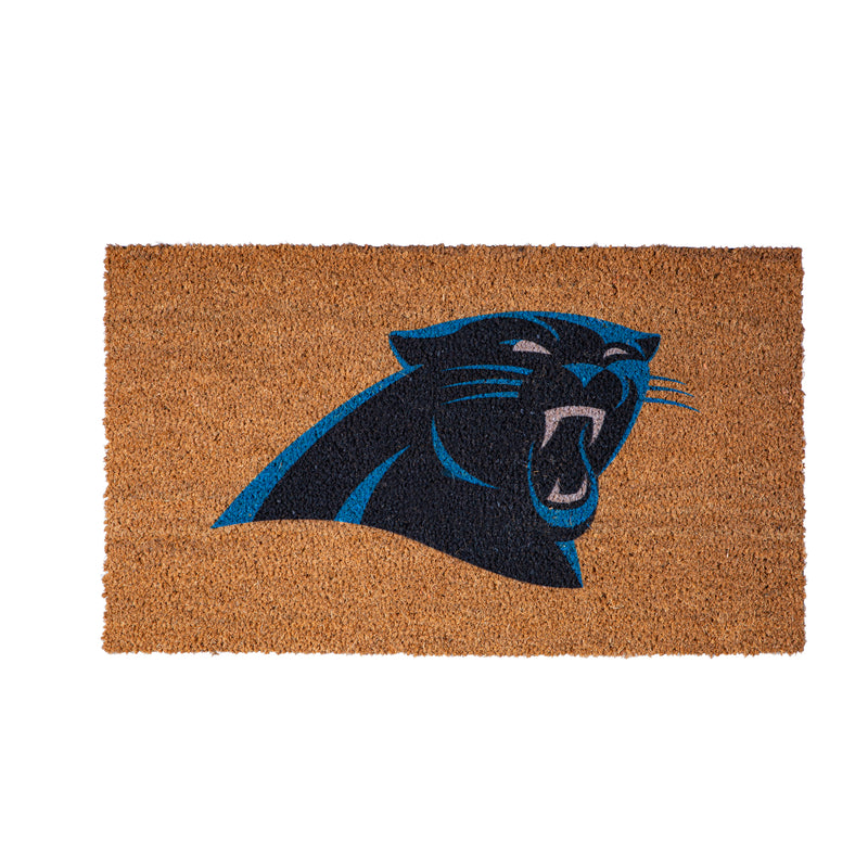 Coir Mat, 16"x28", Carolina Panthers,2rm3804usa