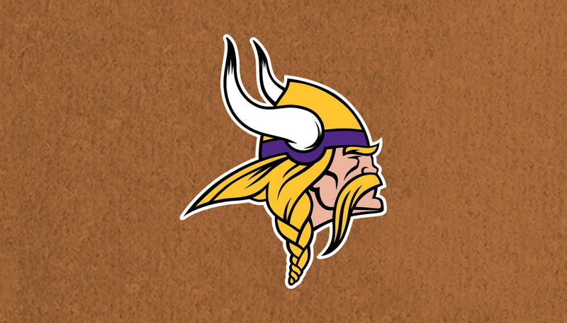 Coir Mat, 16"x28", Minnesota Vikings,2rm3817usa