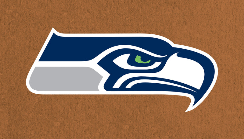 Coir Mat, 16"x28", Seattle Seahawks,2rm3827usa