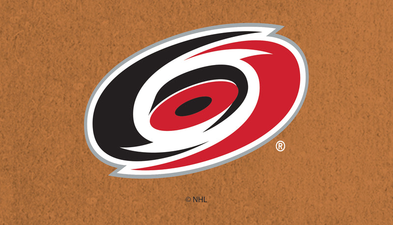 Coir Mat, 16"x28", Carolina Hurricanes,2rm4354usa