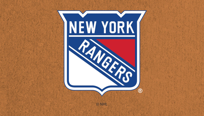 Coir Mat, 16"x28", New York Rangers,2rm4368usa