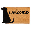 Dog Welcome Shaped Coir Mat,2rm480